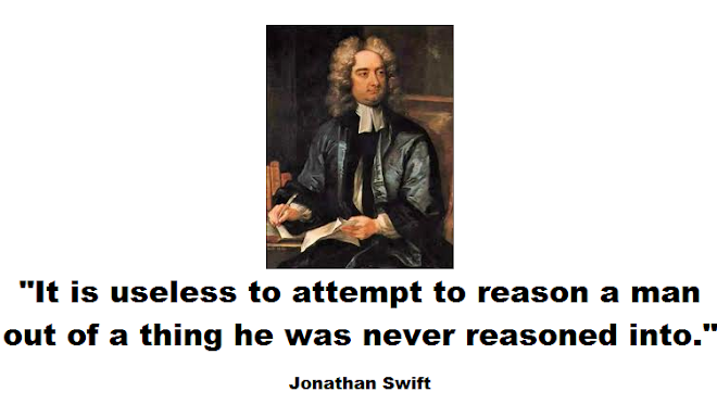 It is useless to attempt to reason a man