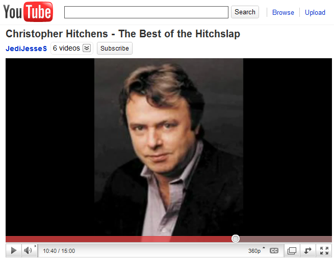 Christopher Hitchens - The Best of the Hitchslap