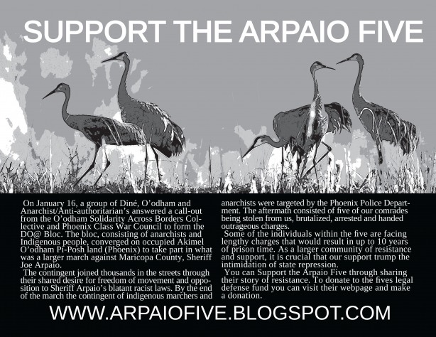 Support the Arpaio Five