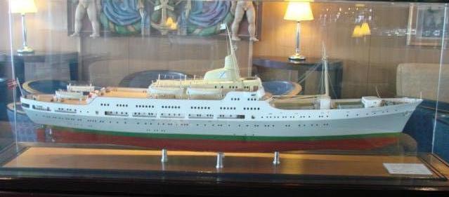 old ship Model "Braemar"