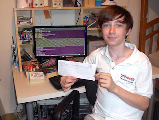 Niño de 12 años descubre un bug en Firefox y recibe 3000 dólares en un cheque Alexmiller