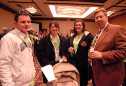 Cherish Newman and her family at Lobby Days for Northern Uganda in Washington DC.