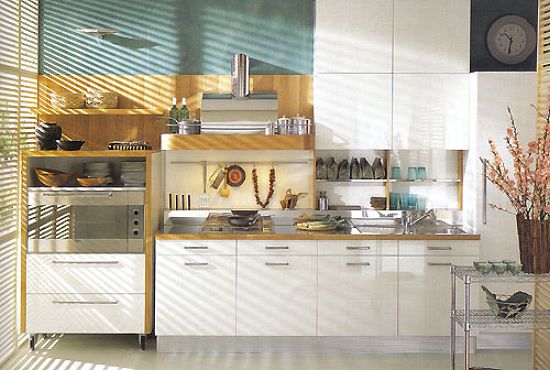Decoración de cocinas / muebles de cocina de melamina fotos ...