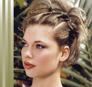 Peinado recogido con rulos Belleza y Estilo