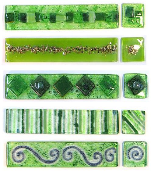 GUARDAS EN VITRO PARA BAÑOS- Color Verde/ Modelos exclusivos