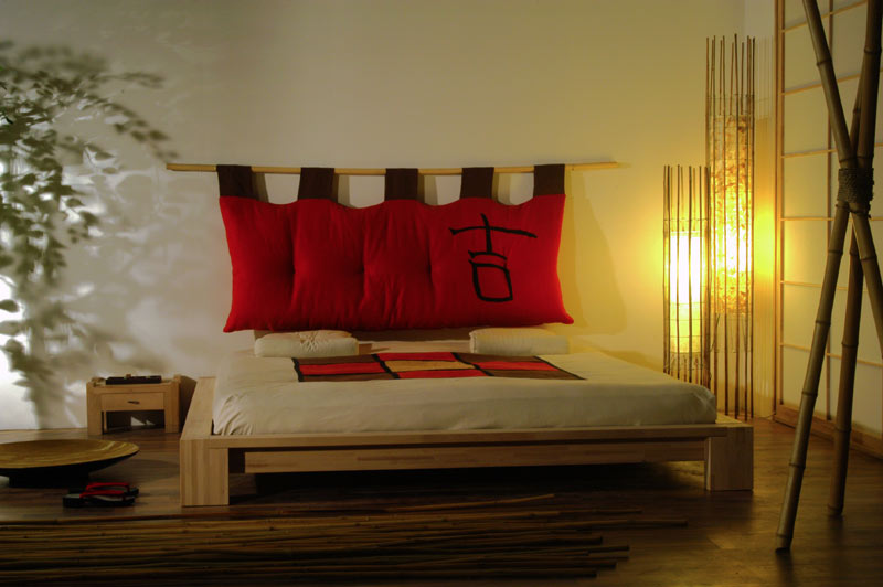 Hogar decoración y diseño: camas matrimoniales Camas modernos con tablero