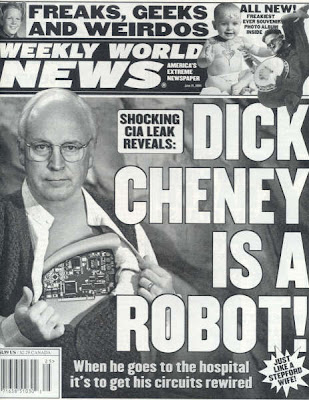 RuBot II Cheney+es+un+robot