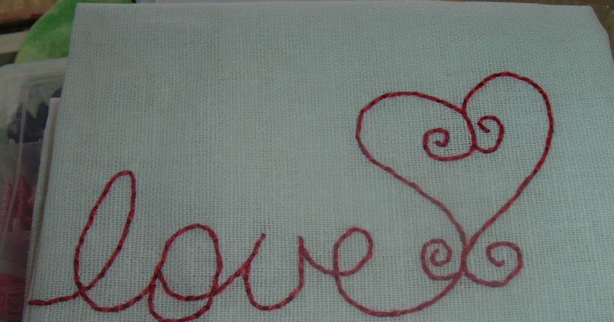 My Busy Stitching Fingers Embroidery