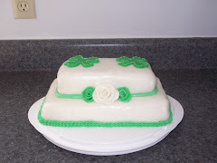 Shamrock Cake Front