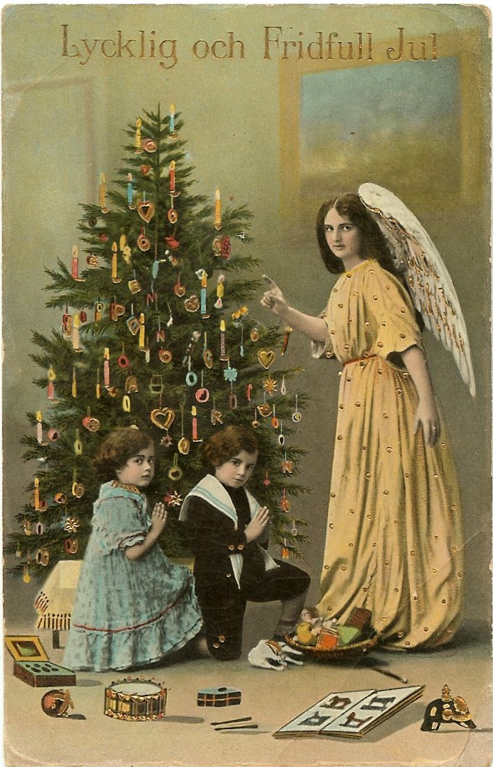 Old Christmas Postcards - Free to download! - Lark &amp; Lola