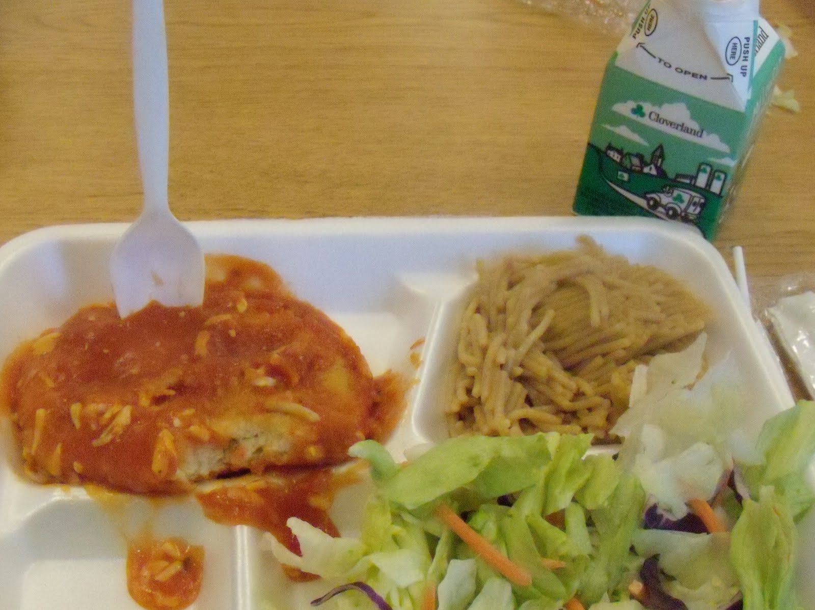 What's For School Lunch? April 2010