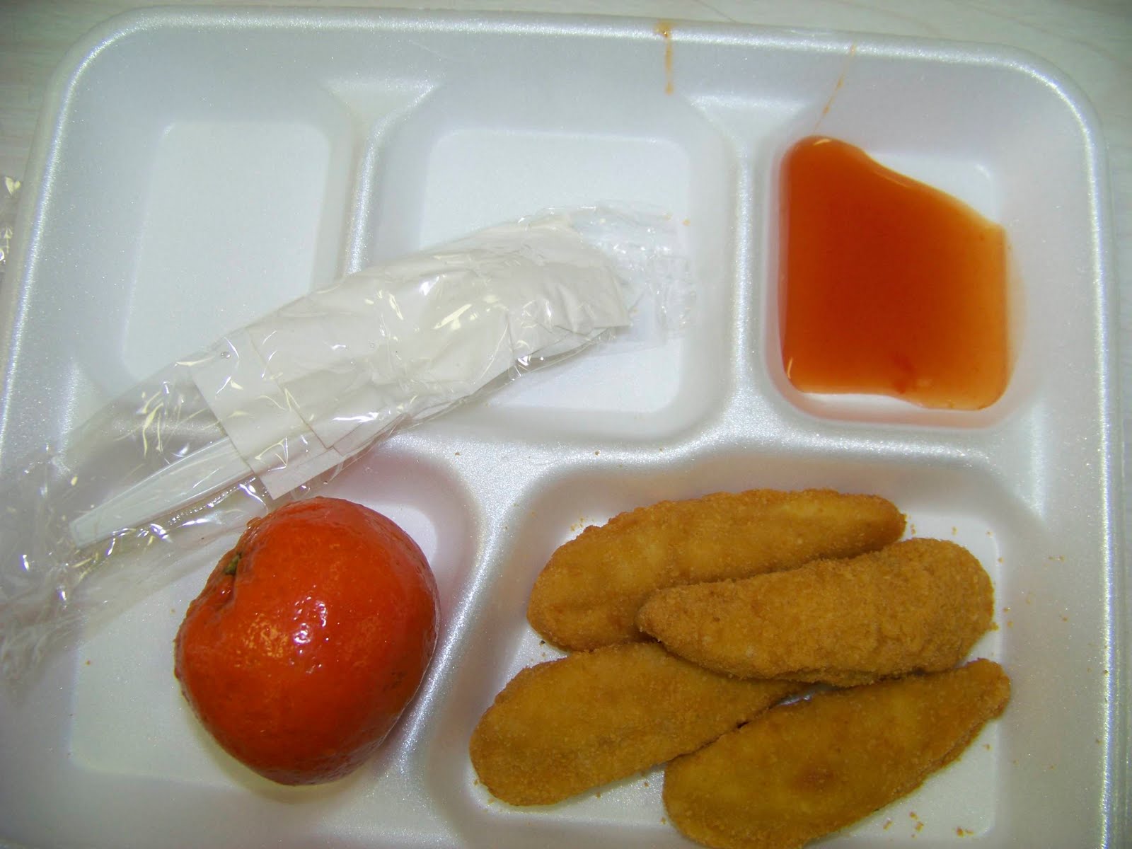What's For School Lunch? USA School Lunch Chicken Fingers