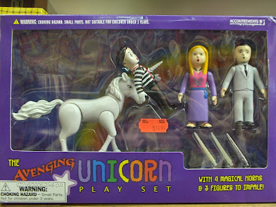 avenging unicorn playset