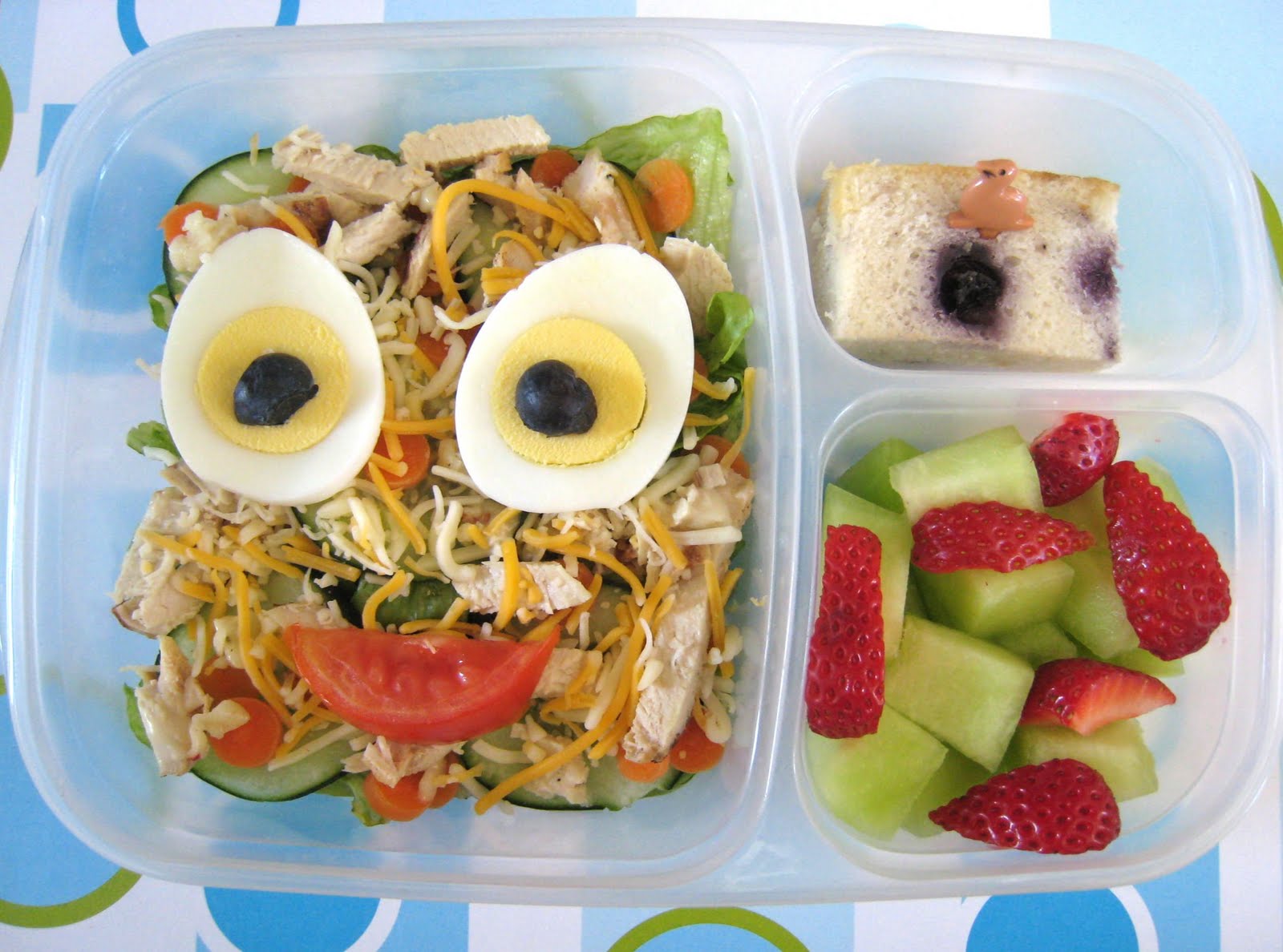 What's For School Lunch? USA School Lunch Chef Salad