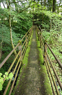 Footbridge over River Calder