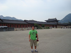 Outside Gyeongbokgung Palace