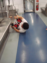 Falling in a subway