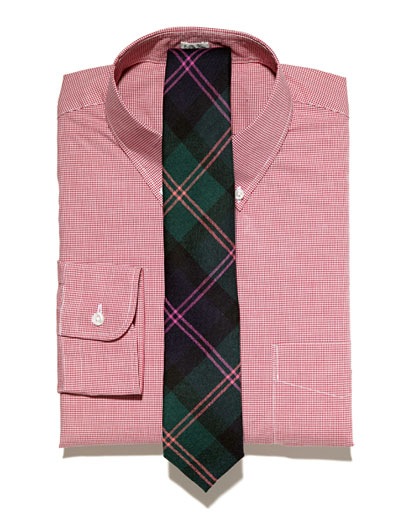 Vertical striped shirt + striped tie with a striped shirt. Vertical striped shirt +