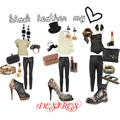 Mariel's_Castle_Polyvore_Set_Black_Leather_Pants@http://marielscastle.blogspot.com