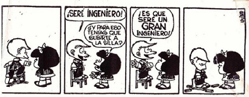 Mafalda ambicion vineta