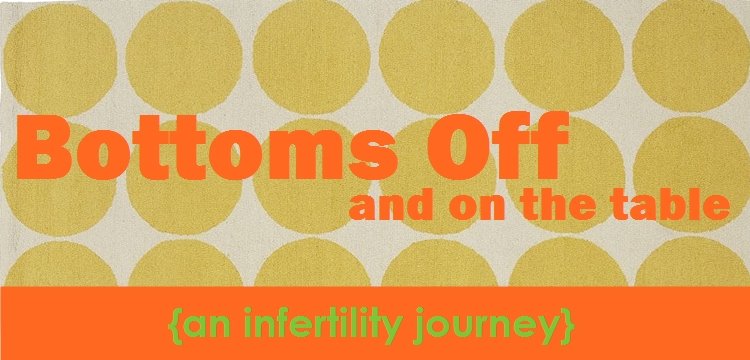 Bottoms Off And On The Table - An Infertility Journey