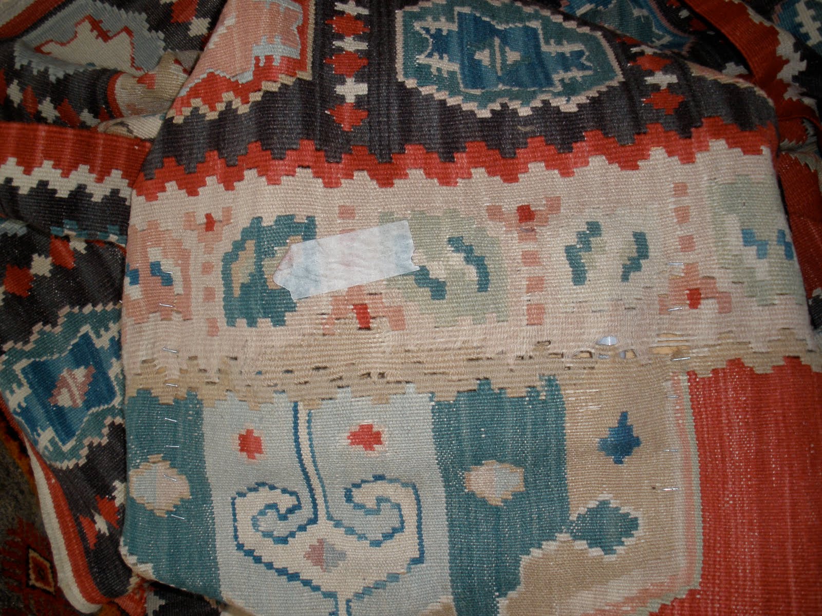 Kosker Traditional Rug Repair Kilim Restoration Result