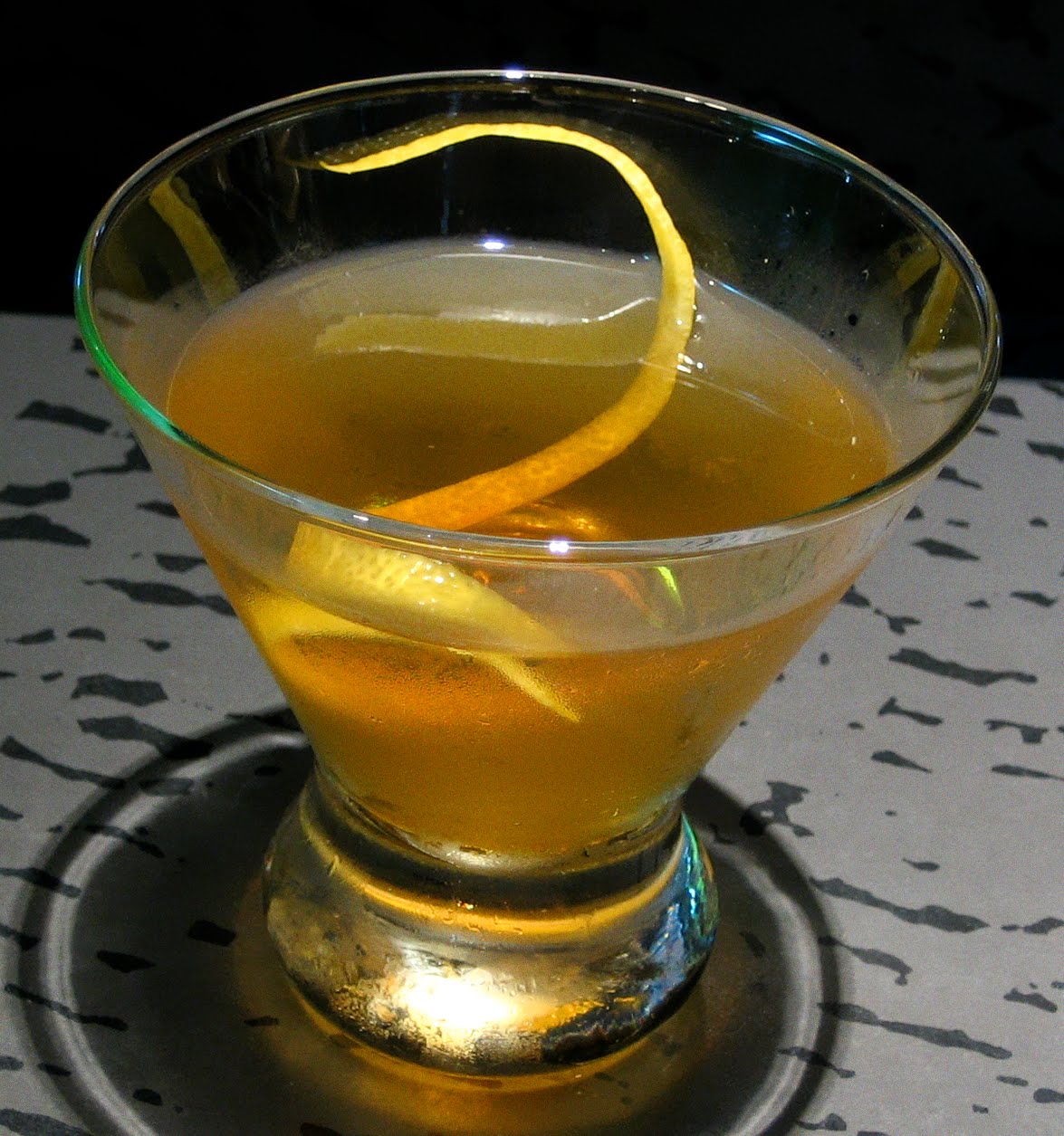 fogged in lounge copper