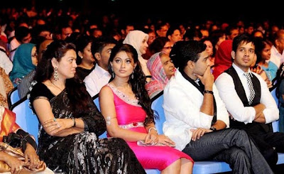 Sneha and Bharath in ITFA awards