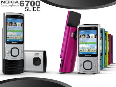 Nokia 6700 slide mobile phone