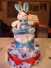 Bunny Baby Diaper Cake