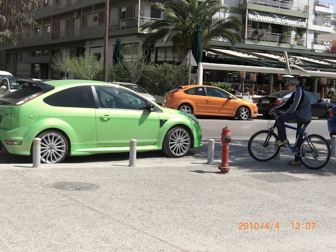 Ford Focus RS & ST in Grecia 2010