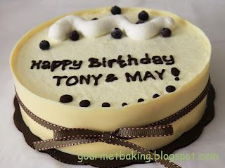 Gourmet Baking Blueberry And Cheese Mousse Cake