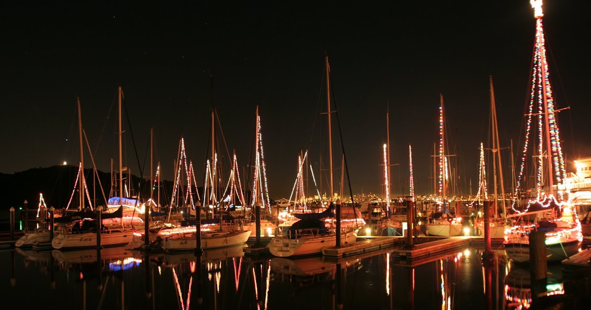San Francisco Bay Events SAUSALITO Christmas Lighted Boat Parade