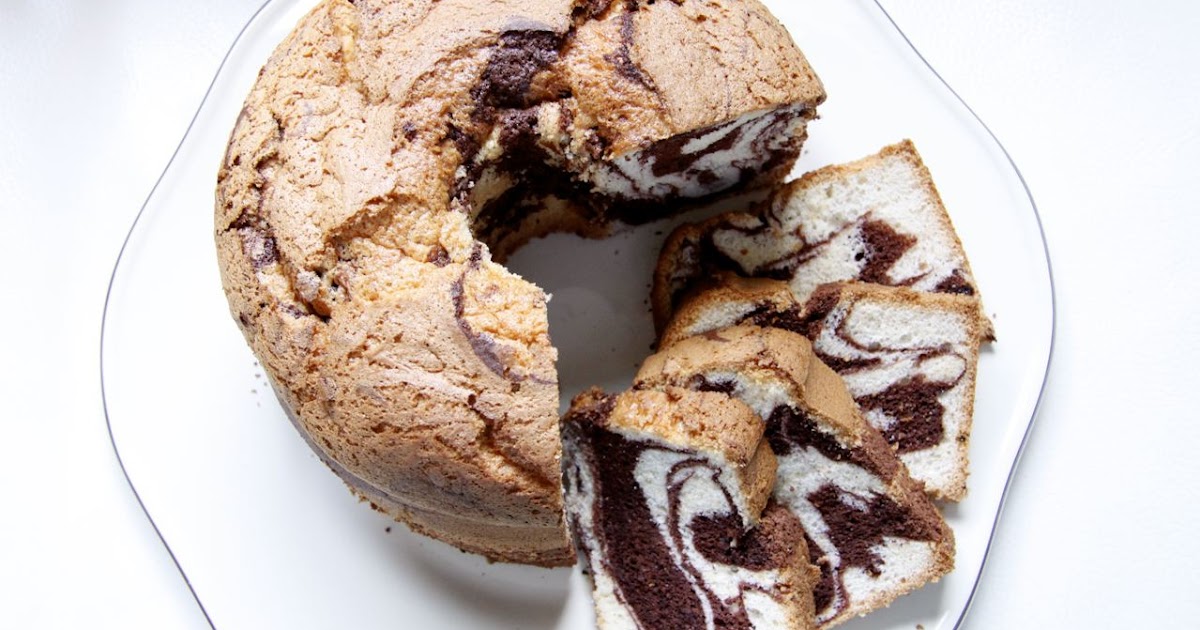 bakeaboo Hello Marble Chiffon Cake