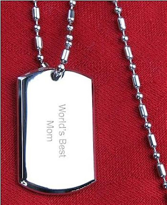 Engraved Dog Tag Necklace Engraved Dog Tag Necklace