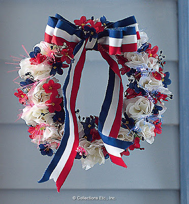 4th of July Patriotic Wreath 4th of July Patriotic Wreath