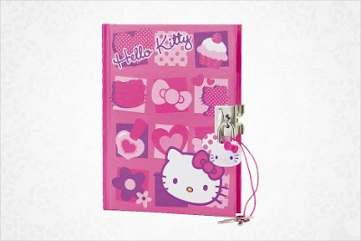 Hello Kitty Locking Diary Mosaic Hello Kitty Locking Diary Mosaic