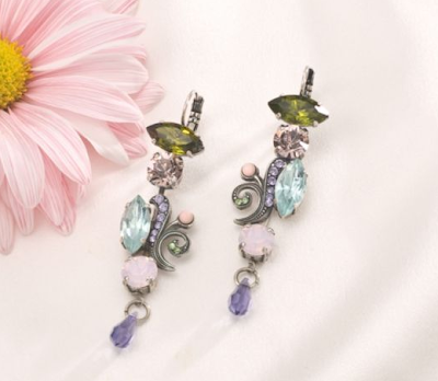 Gemstone Drop Earrings Gemstone Drop Earrings