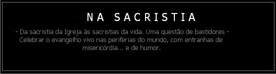 na sacristia