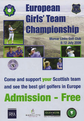 Click on European Girls' Team Championship Poster to enlarge