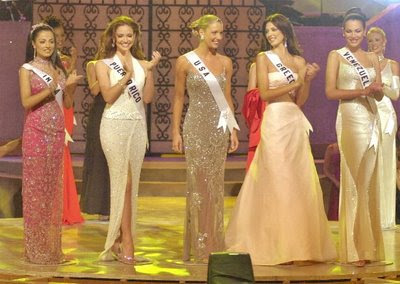 Bạn thích Top 5 & Winner nào tại Miss Universe 2000's Top+5+2001