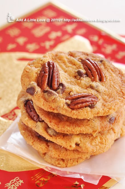 Chocolate Pecans Cookies