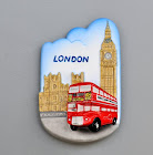 Sales FM Oversea - London Bus With Big Ben (3 pcs)