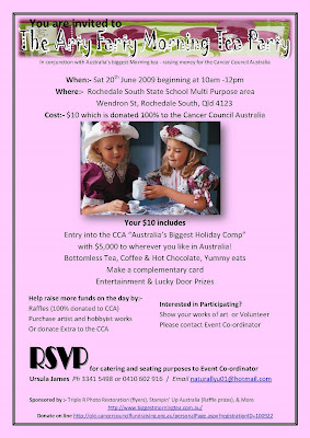 Arty Farty Mornin Tea Party Flyer Arty Farty Mornin Tea Party Flyer 2009