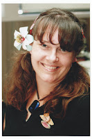 Paper Flower in my hair Paper Flower in my Hair at Paper Angels meeting