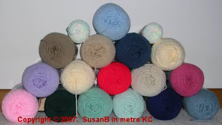 lot of yarn
