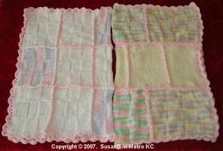 afghans from knitted squares