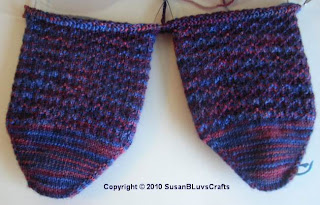 toes and insteps of a pair of socks toes and insteps of a pair of socks
