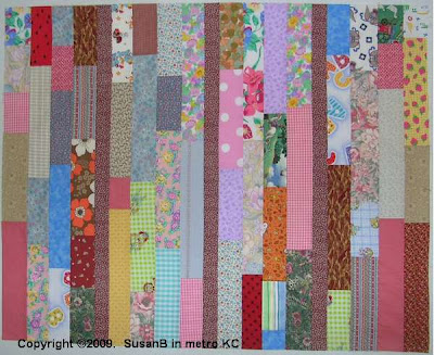 unfinished strip quilt top unfinished strip quilt top