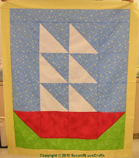 Sailboat quilt top - SusanB Sailboat quilt top - SusanB